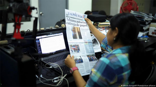 Staff of Nicaragua newspaper La Prensa newspaper flee abroad Staff of Nicaragua newspaper La Prensa newspaper flee abroad