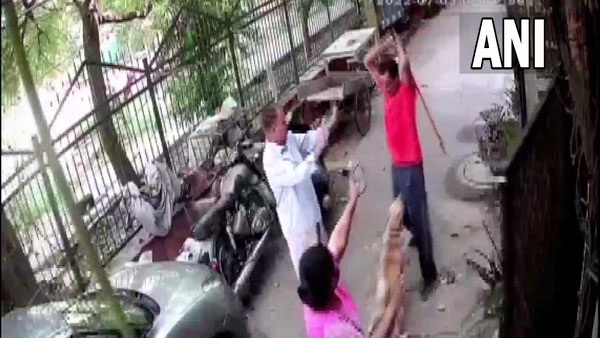 Delhi: Man attacks neighbours with iron rod over barking pet dog, 3 injured Delhi: Man attacks neighbours with iron rod over barking pet dog, 3 injured