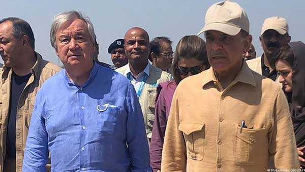 Pakistan floods: UN chief denounces climate carnage Pakistan floods: UN chief denounces climate carnage