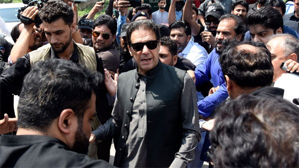 Pakistans ousted prime minister Imran Khan Pakistans ousted prime minister Imran Khan