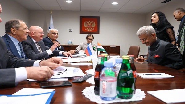 Jaishankar and Russian counterpart Lavrov discuss bilateral cooperation, G-20 Jaishankar and Russian counterpart Lavrov discuss bilateral cooperation, G-20