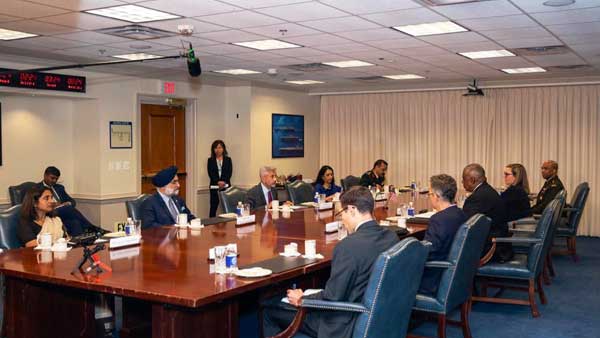 EAM Jaishankar meets Pentagon chief; discusses Indo-Pacific, Quad EAM Jaishankar meets Pentagon chief; discusses Indo-Pacific, Quad