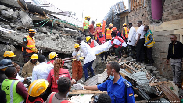 Kenya: Building collapse leaves 5 dead Kenya: Building collapse leaves 5 dead