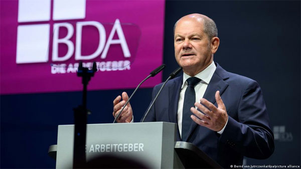 German Chancellor Olaf Scholz German Chancellor Olaf Scholz