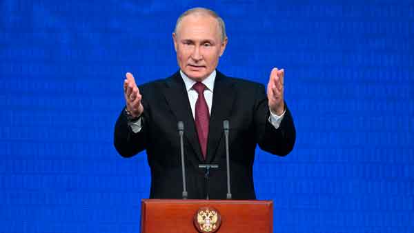 File photo of Russian President Vladimir Putin File photo of Russian President Vladimir Putin