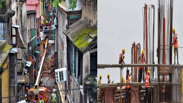 Cracks in 10 houses due to Metro tunnel work Cracks in 10 houses due to Metro tunnel work