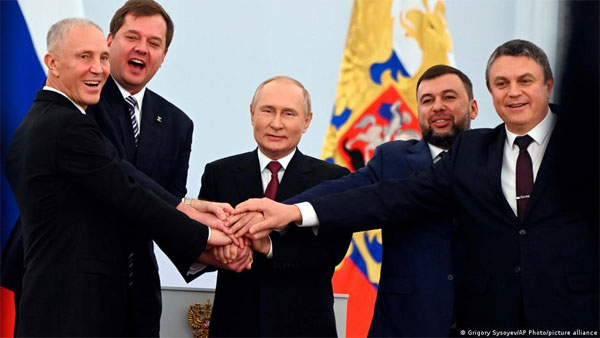 Global condemnation for Russias illegal annexations Global condemnation for Russias illegal annexations