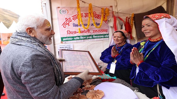 PM lays foundation stone for connectivity projects worth Rs 3,400 cr in Uttarakhand PM lays foundation stone for connectivity projects worth Rs 3,400 cr in Uttarakhand