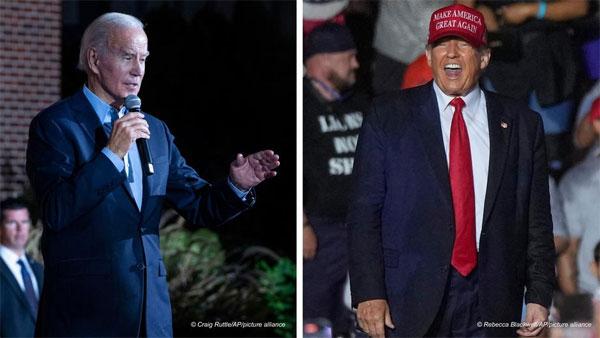 Joe Biden and Donald Trump Joe Biden and Donald Trump