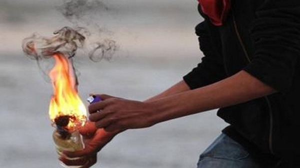 Rajasthan: Temple priest injured in petrol bomb attack Rajasthan: Temple priest injured in petrol bomb attack