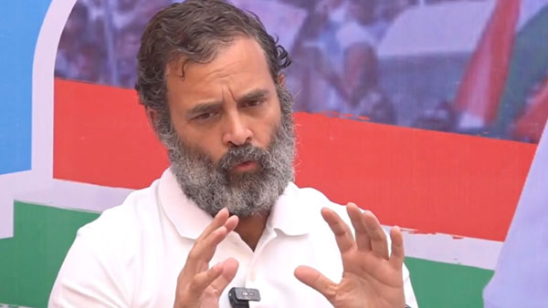 PM Modi govt weakening laws framed by UPA to empower tribals: Rahul Gandhi PM Modi govt weakening laws framed by UPA to empower tribals: Rahul Gandhi