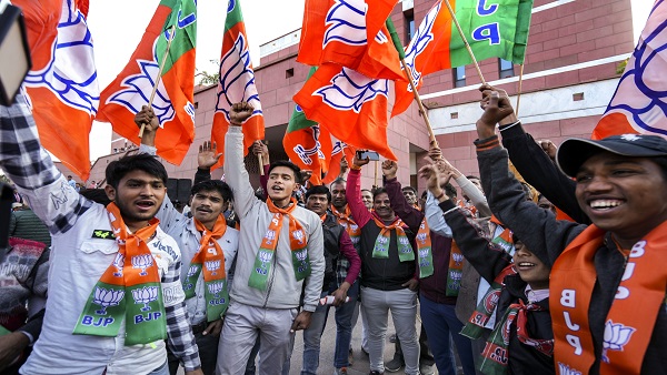 BJP registers sweeping victory in Gujarat BJP registers sweeping victory in Gujarat