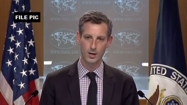 US Department of State spokesperson Ned Price US Department of State spokesperson Ned Price