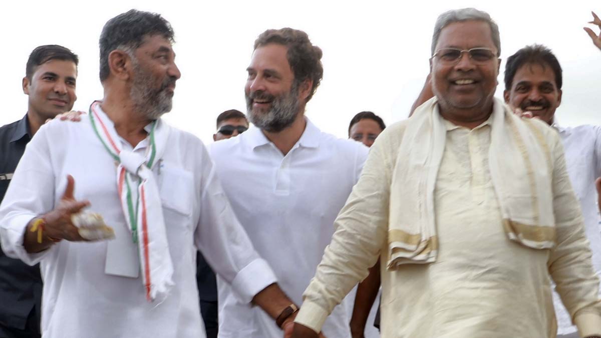 DK Shivakumar and Siddaramaiah DK Shivakumar and Siddaramaiah