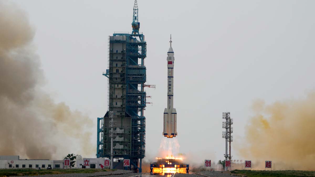 China Successfully Launches New Manned Spaceship With First Civilian On
