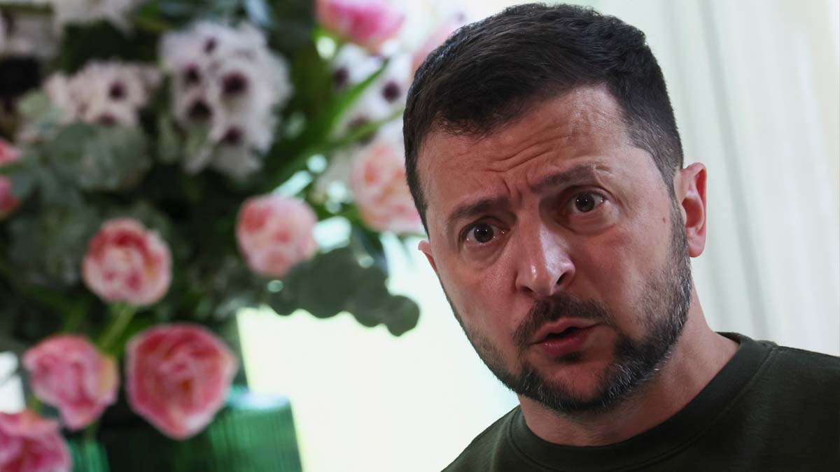 Ukraines President Volodymyr Zelenskyy Ukraines President Volodymyr Zelenskyy