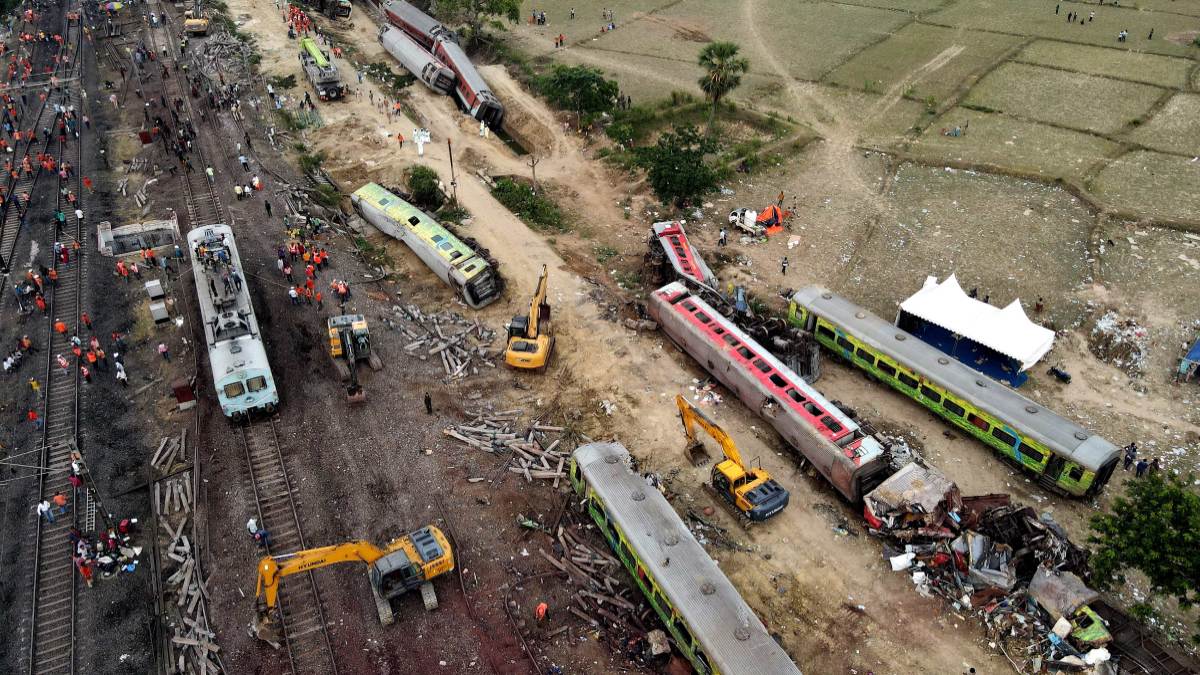 Balasore Train Accident: Odisha Rail Police Files FIR, 'Sabotage' Suspected