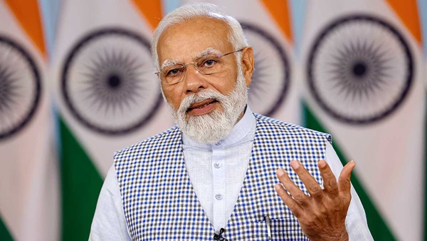 PM Modi Speaks To Gujarat CM Patel After Cyclone Landfall PM Modi Speaks To Gujarat CM Patel After Cyclone Landfall