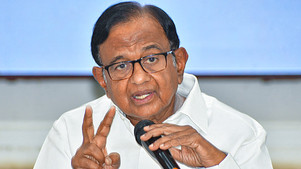 Senior Congress leader P Chidambaram