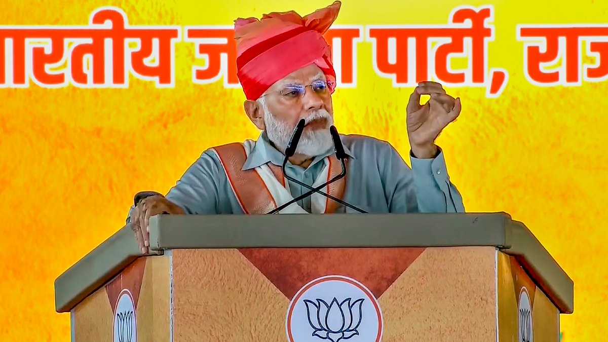 PM Modi Takes a Dig at Gehlot in Rajasthan, Says He Could Not Attend Event Due To 'Leg Injury'
