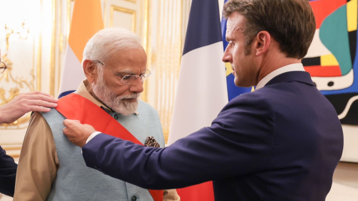 PM Modi Conferred With France's Highest Award During Key Visit
