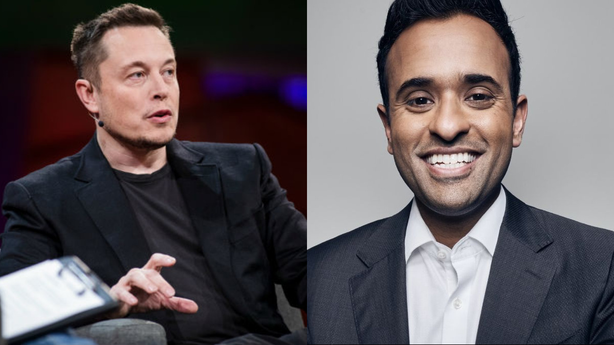 Elon Musk Calls US Presidential Candidate Vivek Ramaswamy 