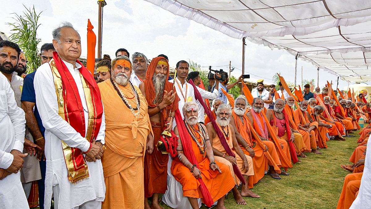Rajasthan CM Ashok Gehlot Speaks at Shri Amra Bhagatji's Birth