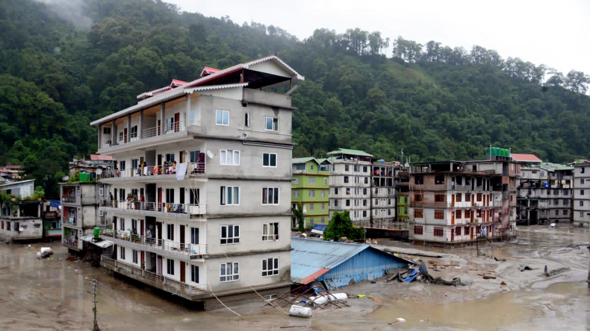 Flash Flood in Sikkim Possible Causes and Impact NDMA Report