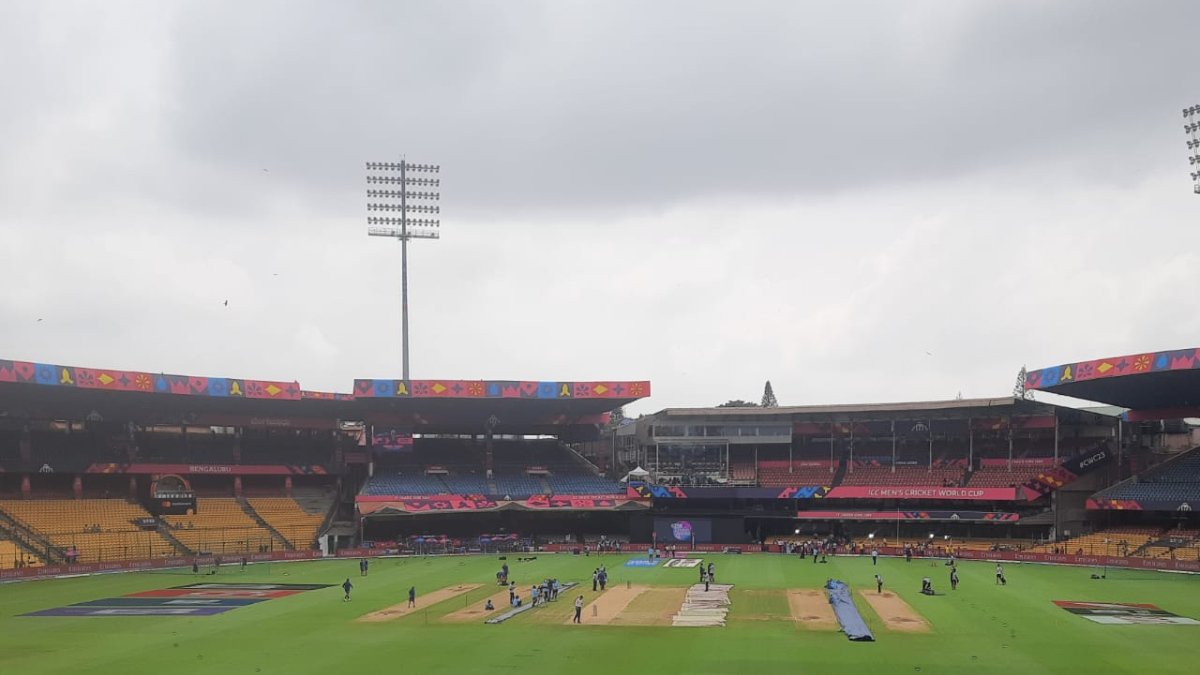 Bengaluru Weather Clouds Gather Over Chinnaswamy Stadium, New Zealand Win Toss, Opt To Bowl