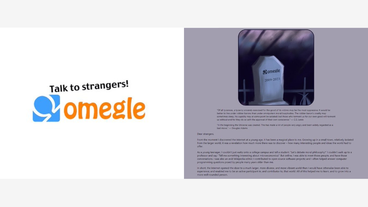 Omegle Founder Leif KBrooks Pulls The Plug, Shuts Down Site