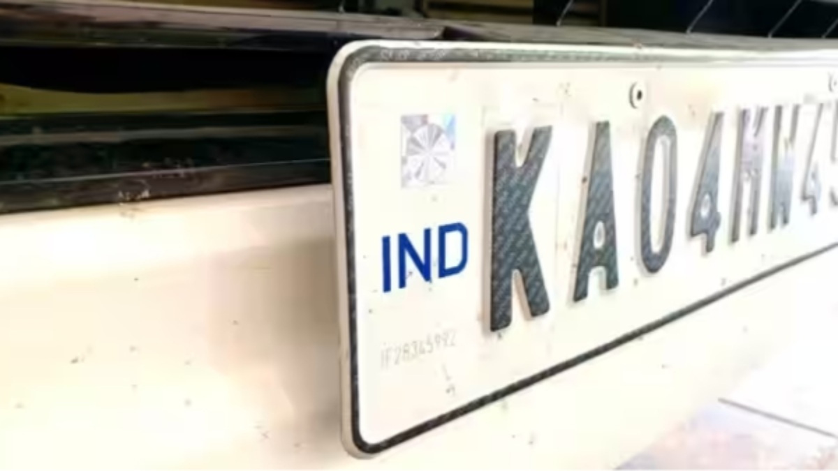 HSRP Number Plate In Karnataka Vehicle Owners Must Follow These Steps
