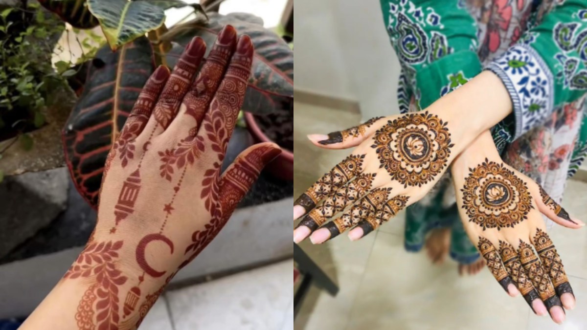 Eid Ul Fitr Mehndi Designs 2024: Here's Latest Simple And Chand Mehndi ...