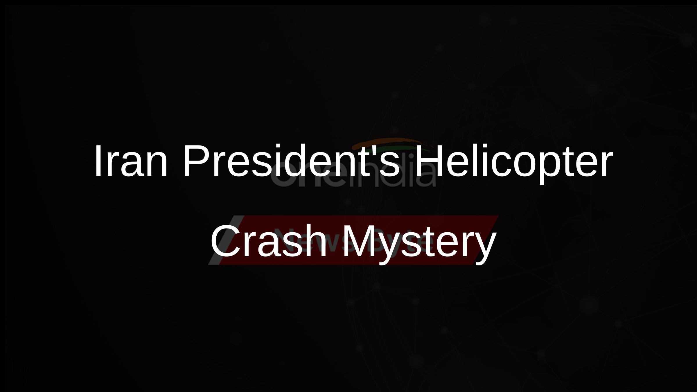 Unraveling the Mystery Helicopter Crash Involving Iran's President