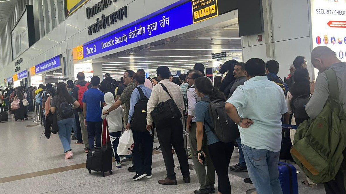 Chaos At Delhi Airport: Commuters Share Photos And Videos On Social Media