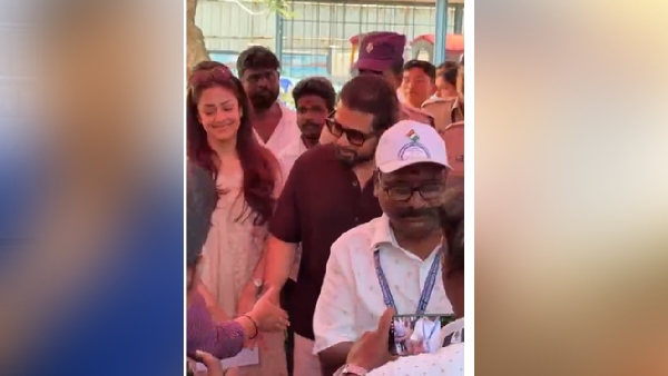 ఓటు వేసిన సూర్య, జ్యోతిక.. క్యూలైన్లో వారితో సెల్ఫీల కోసం ఓటర్ల సందడి