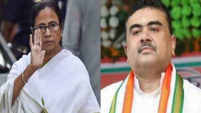 Nandigram Election Result 2021 Bjp Leader Suvendu Adhikari Leads In Early Trends Oneindia News