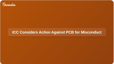 ICC Considers Action Against PCB for Misconduct