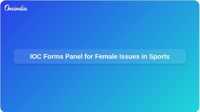 IOC Forms Panel for Female Issues in Sports