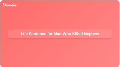 Life Sentence for Man Who Killed Nephew