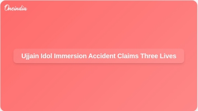 Ujjain Idol Immersion Accident Claims Three Lives
