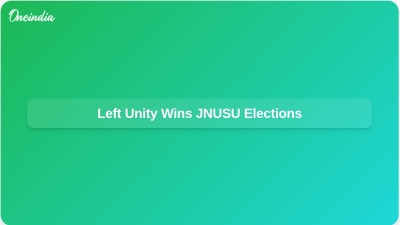 Left Unity Wins JNUSU Elections