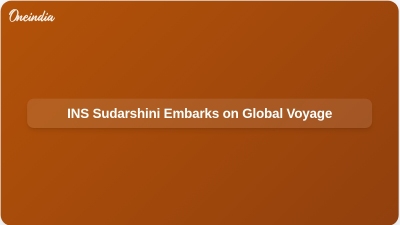 INS Sudarshini Embarks on Global Voyage