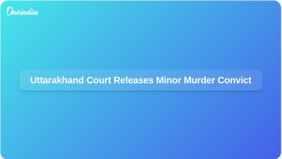 Uttarakhand Court Releases Minor Murder Convict