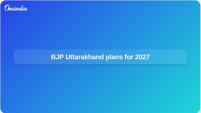 BJP Uttarakhand plans for 2027