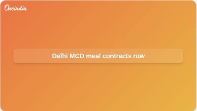 Delhi MCD meal contracts row