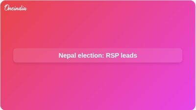 Nepal election: RSP leads