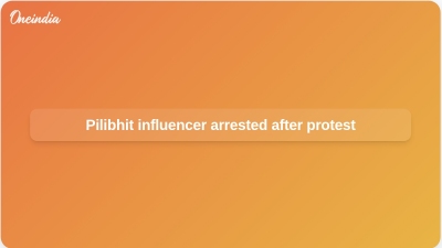 Pilibhit influencer arrested after protest