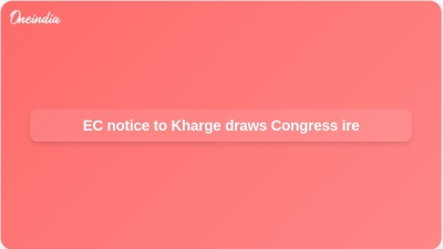 EC notice to Kharge draws Congress ire