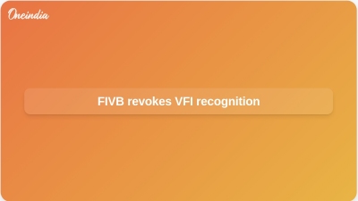 FIVB revokes VFI recognition
