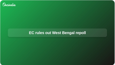 EC rules out West Bengal repoll